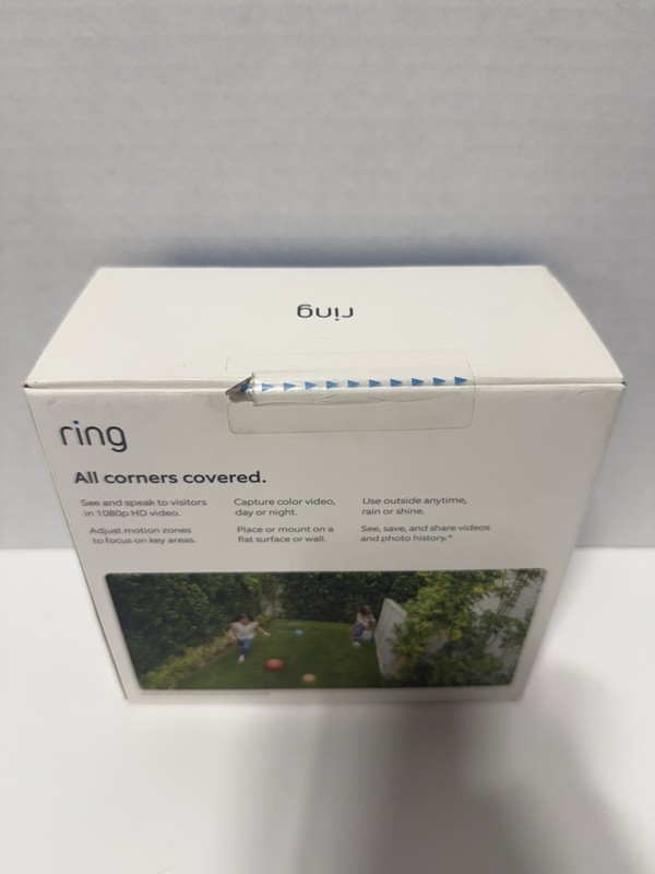 Ring Stick Up Cam Plug-In Indoor/Outdoor 1080p Wired Security Camera gallery