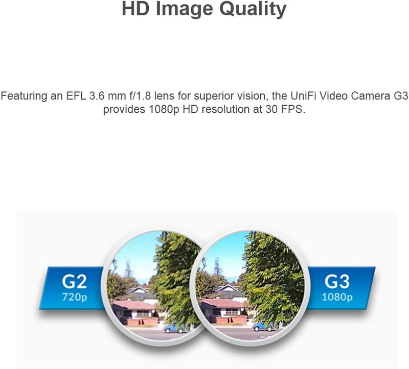 Unifi G4 Series UVC-G4-BULLET 4MP Outdoor Bullet Camera with Infrared (3-Pack) gallery