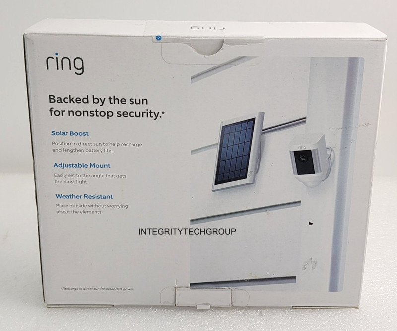 Ring Solar Panel for Spotlight Cam Battery White, New gallery