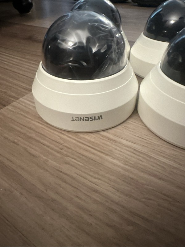 4x Wisenet SND-L6013R 2MP Dome IP Cameras – Plug & Play – No Reset Needed 225OBO gallery