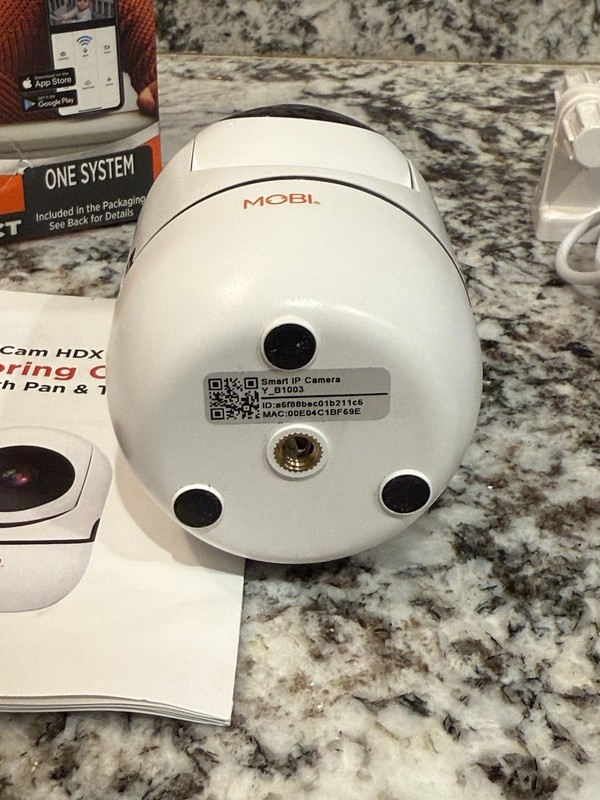 MobiCam HDX Smart HD Video Camera Pan Tilt (70196-TY) - FOR PARTS - READ gallery