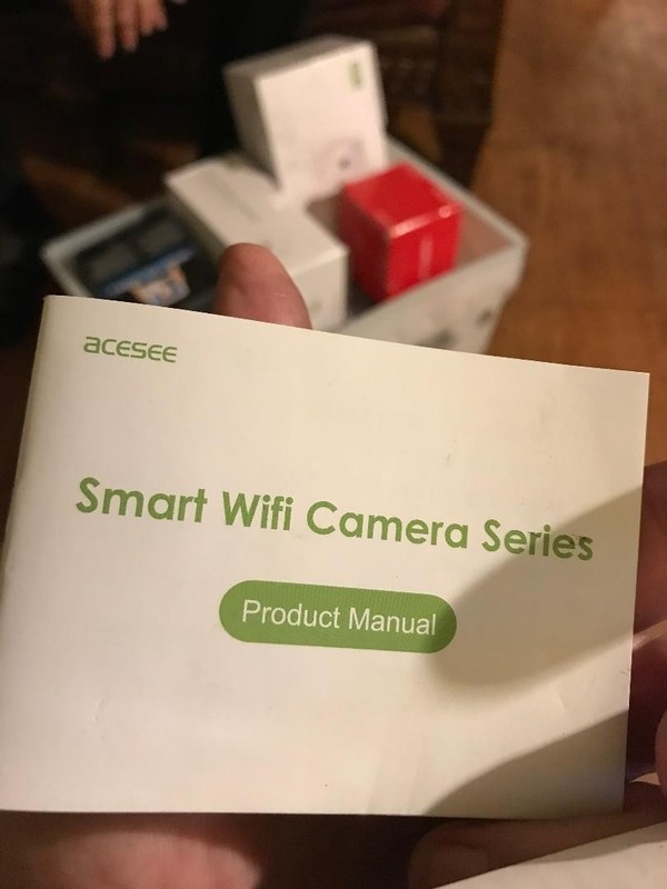acesee smart wireless wifi camera H.265 gallery
