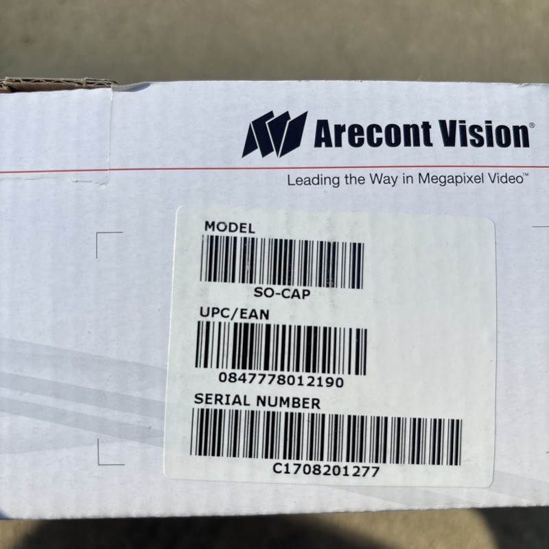 Arecont Vision SO-CAP gallery