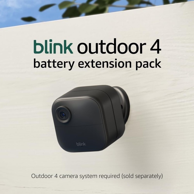 Blink Outdoor 4 Battery Extension Pack Accessory for Outdoor 4 Cam