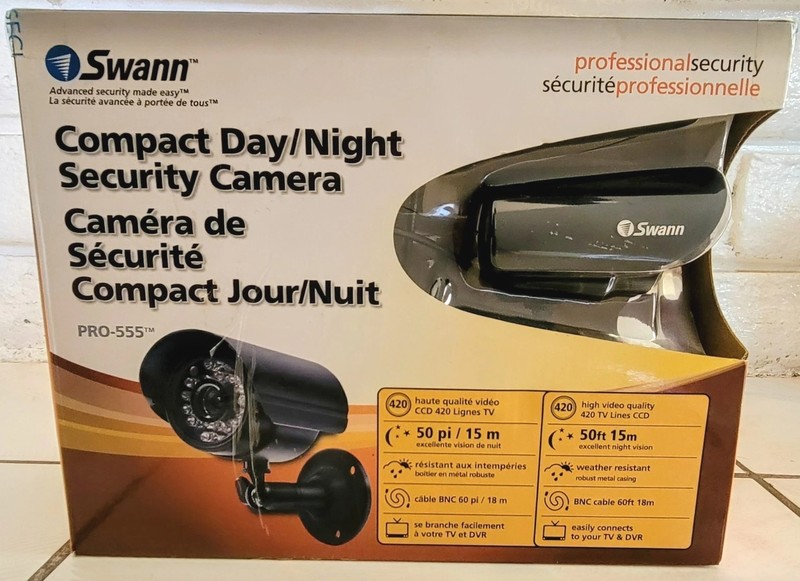 Swann Day/Night Security Camera PRO-555 – Compact & Powerful | FREE SHIPPING