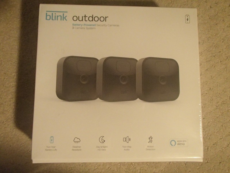 Blink Outdoor Security Camera System - 3 Camera Kit (2020 model)