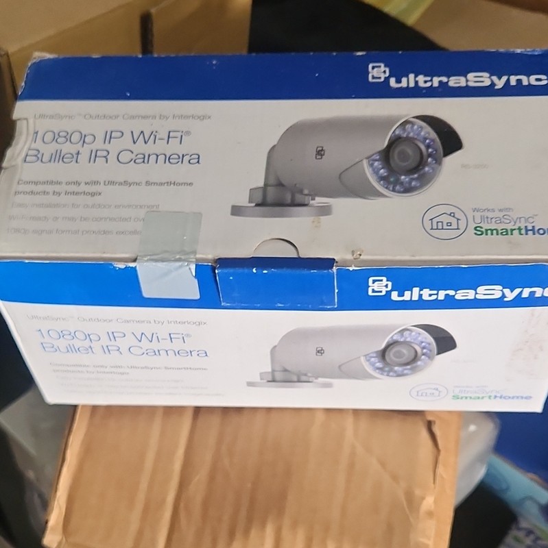 UltraSync RS-3250 1080p IP Wi-Fi Bullet Outdoor IR Night Vision Camera