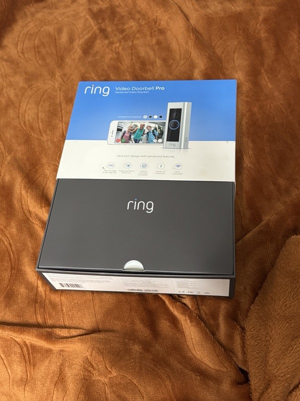 Ring Video Doorbell Pro Wired 1080p HD Smart Wi-Fi Camera with Night Vision gallery