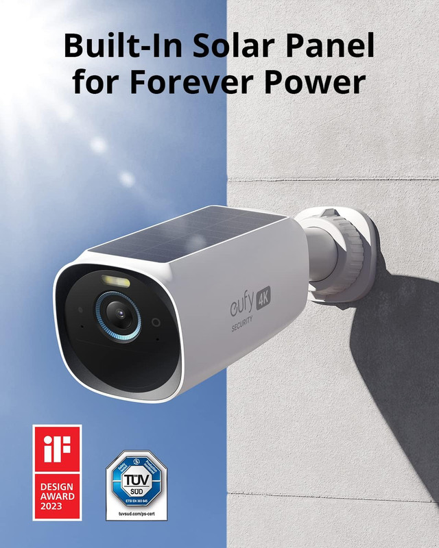 eufy Security eufyCam S330 (eufyCam 3) Add-on Camera, Security Camera Outdoor Wi gallery