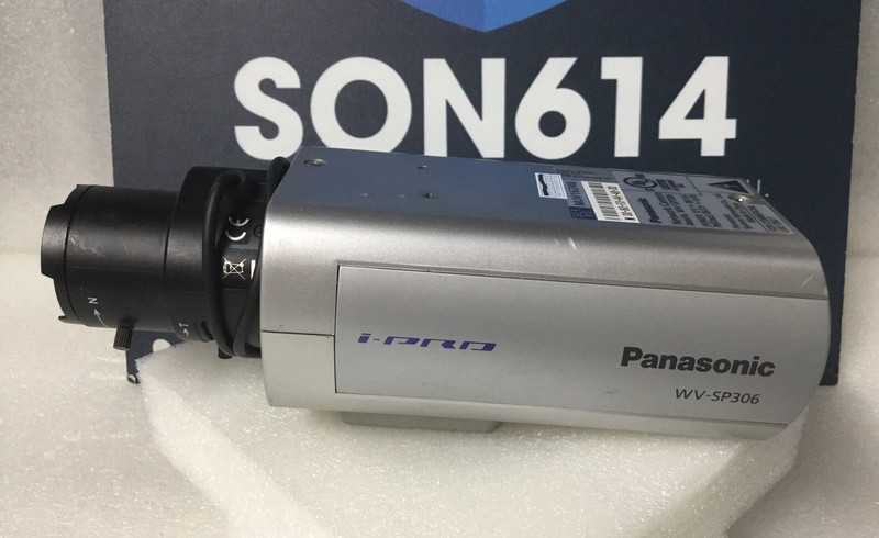 Panasonic WV-SP306 I-PRO Network Color Camera W/ 2.8-12mm 1.3MP ABF TDN TESTED! gallery