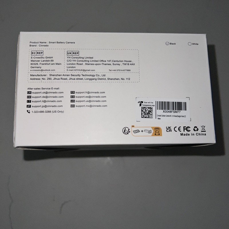 Cinnado S2 2k Solar Wireless Security Camera And Light New gallery