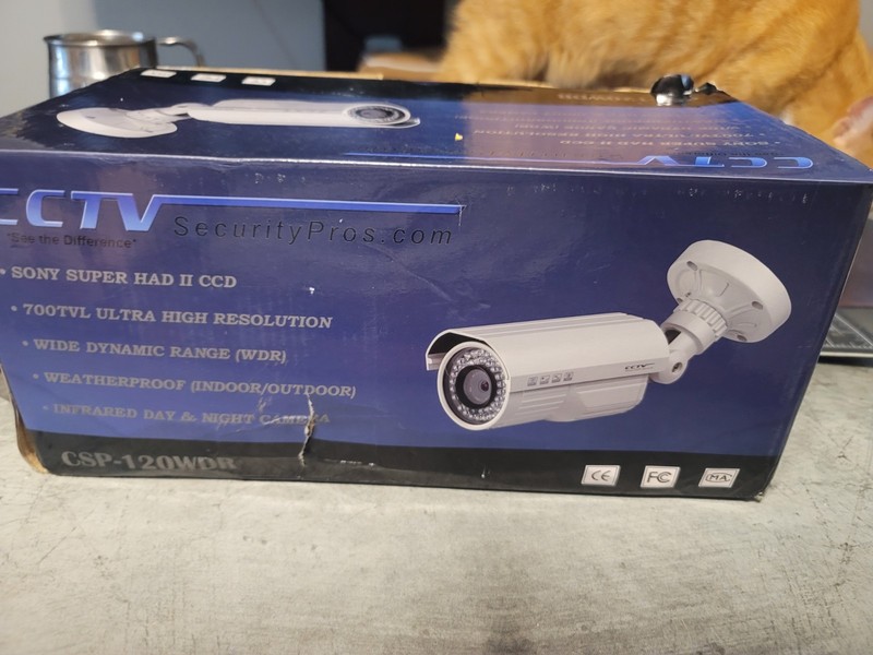 Sony Super HAD CCD II Camera Model Csp-120wdr gallery