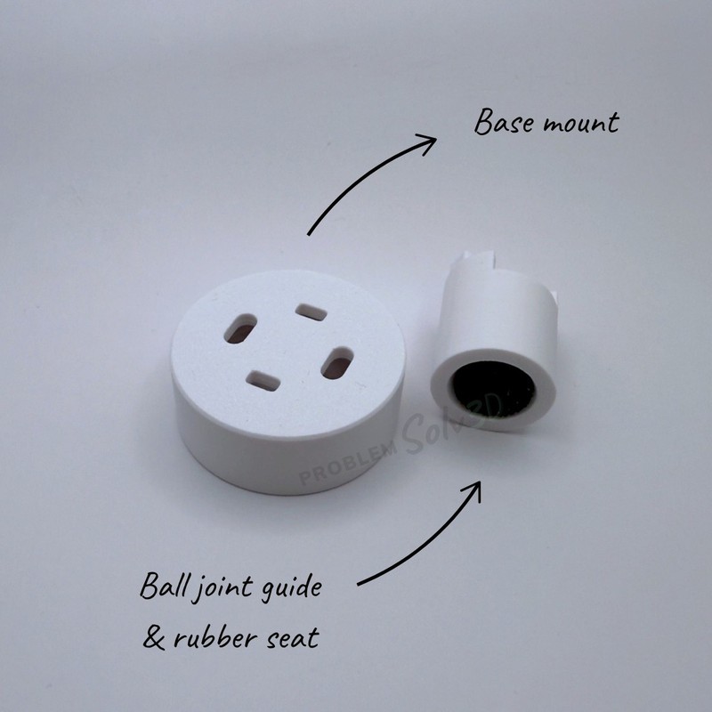Eufy Cam 2 Pro 2K Mount Base & Ball Joint Adapter Replacement Repair Kit Mount gallery