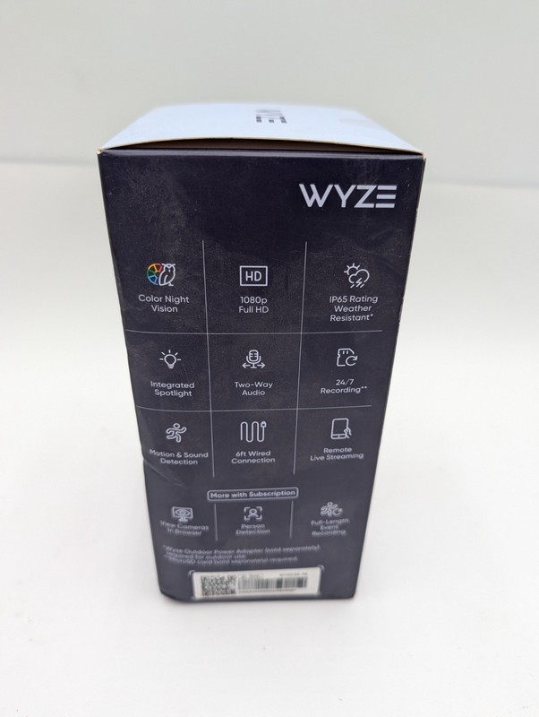 Wyze Cam OG Wired Indoor/Outdoor 1080p HD Smart Home Security Camera Spotlight gallery