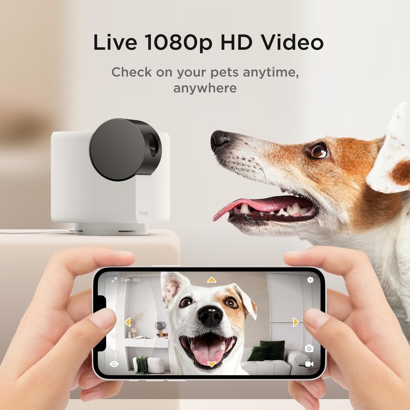 Petcube Cam 360 The Pack of 2 Camera | Ultimate Interactive WiFi Pet and Home... gallery