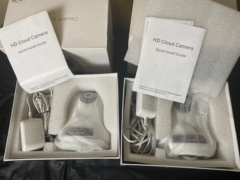 Lot of 2-Tenswell Wireless Cloud IP Camera Pan & Tilt gallery