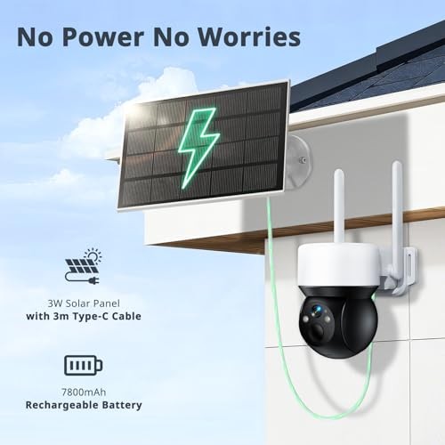 4G LTE Cellular Solar Security Camera Wireless Outdoor, No WiFi Security gallery