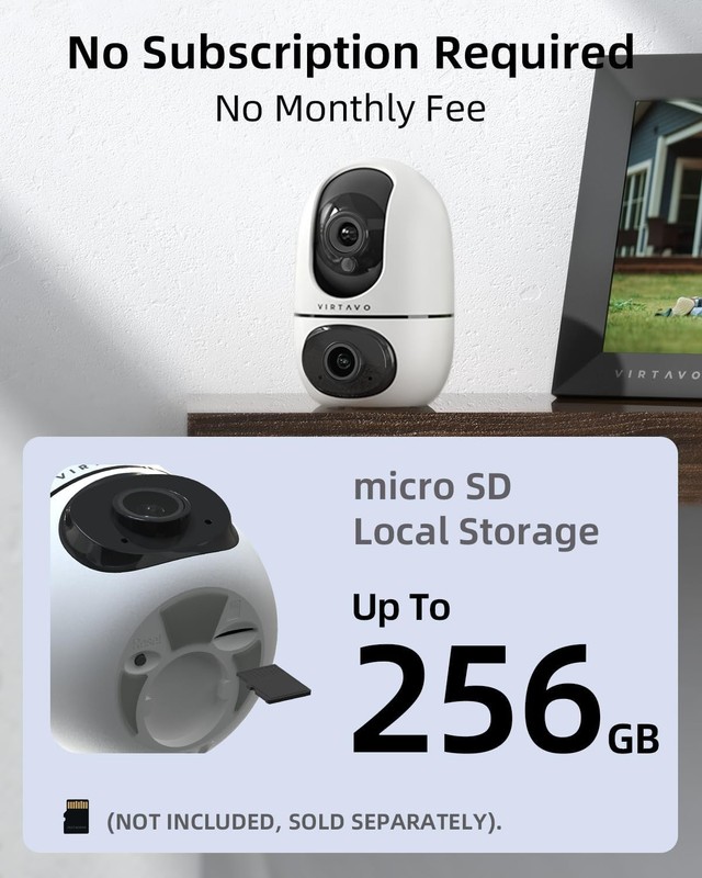Indoor XD1 Security Camera, 1080p HD Baby Monitor & Pet Cam with Motion Tracking gallery