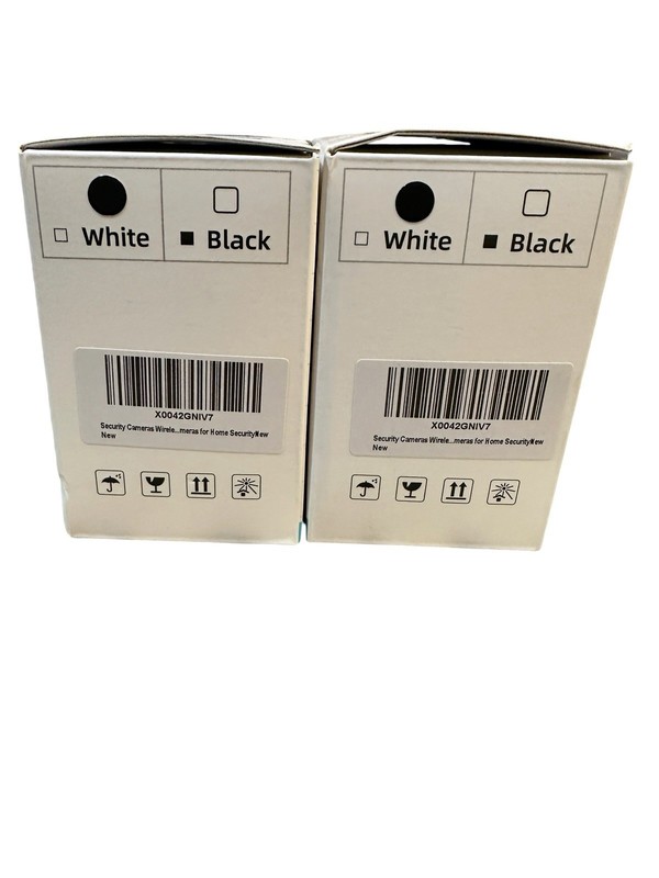 Set of 2 HD Wireless 2Way Audio Security Camera Indoor/Outdoor Smart Battery Cam gallery