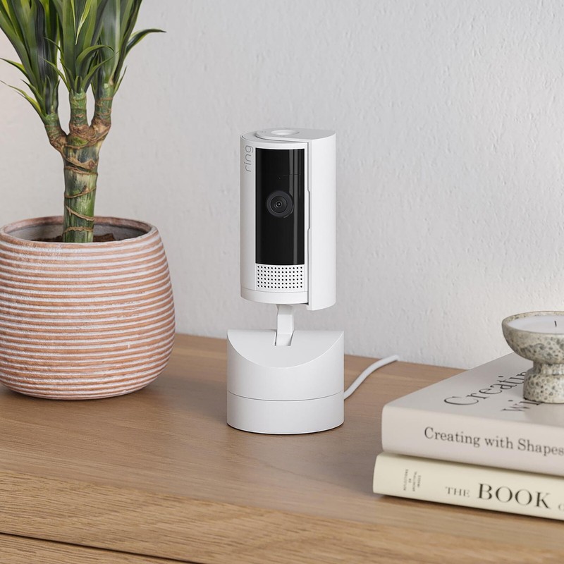 Ring Pan-Tilt Indoor Cam with 360° Horizontal Pan Coverage, Live View & Two-Way gallery
