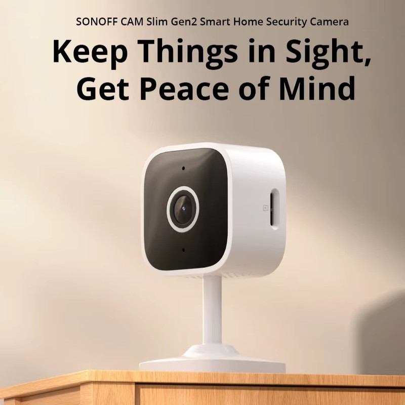 WiFi CAM Slim Gen2 Smart Home Security Camera 1080P HD Motion Detection Two-way gallery