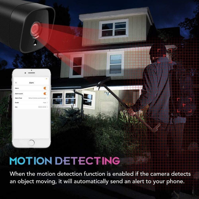 5MP Wireless IP Camera Outdoor 1080P CCTV IR Night Vision Wifi Security Camera gallery