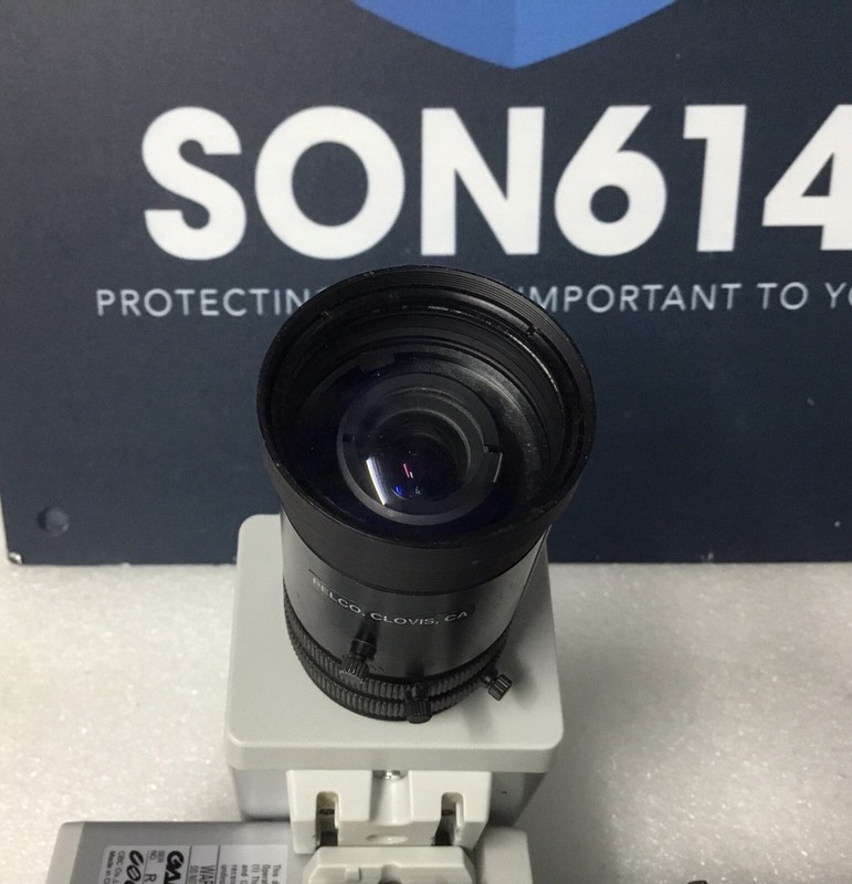 GANZ YCH-03A CCTV Color Camera W/ 540TVL 5-40mm 4 Security Surveillance TESTED! gallery