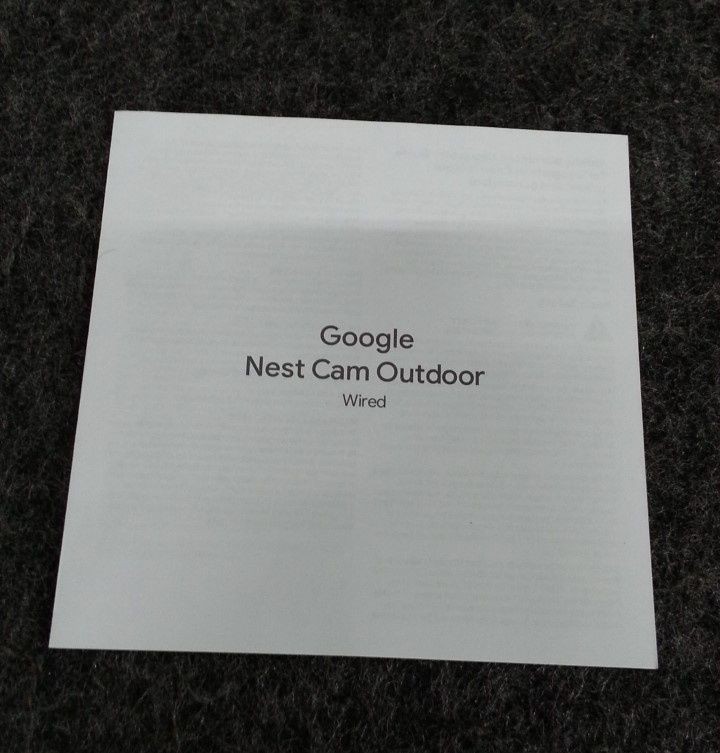 Google NEST Cam, Wired Outdoor Smart Security Camera 2K (2nd Gen) Snow gallery