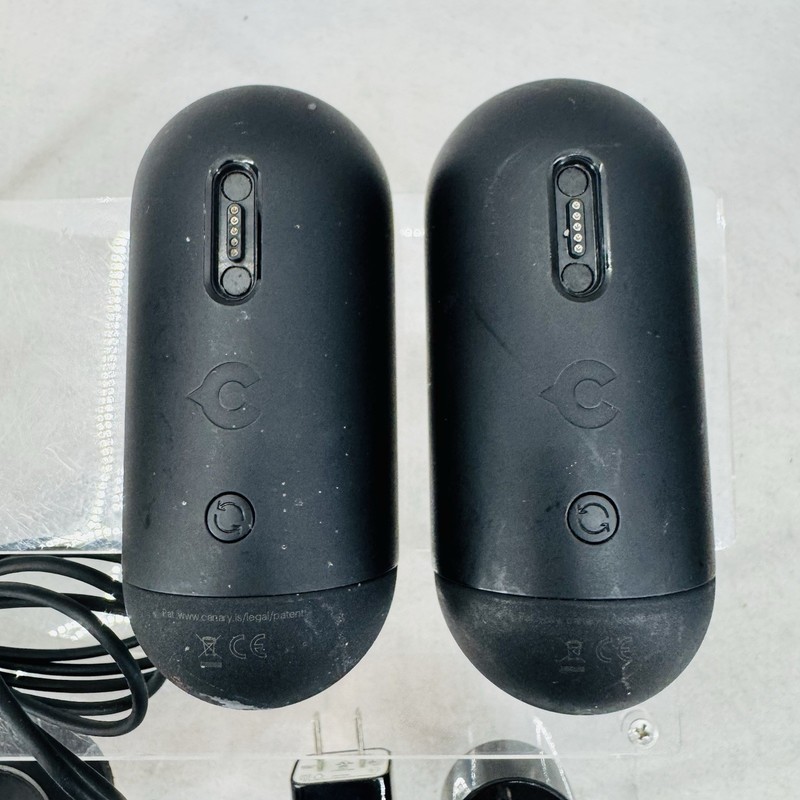 Lot of 2 Canary Flex Indoor/Outdoor Home Security Cameras gallery