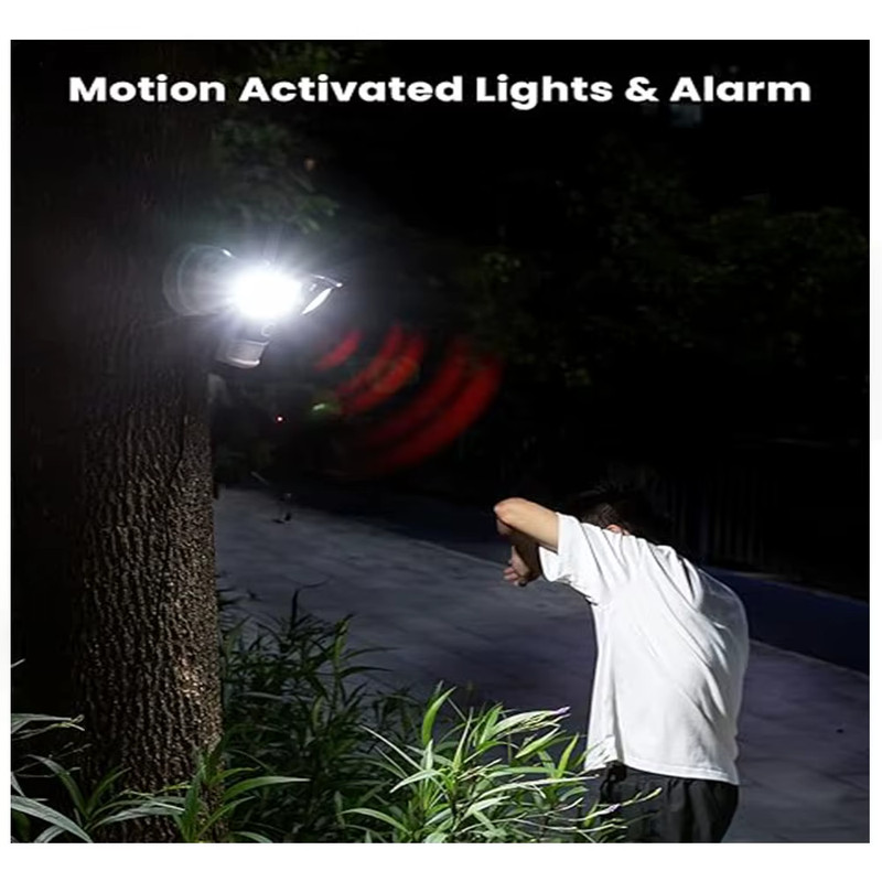 2K Wired Floodlight Security Camera, Outdoor with Motion Sensor Cam,Color Night gallery