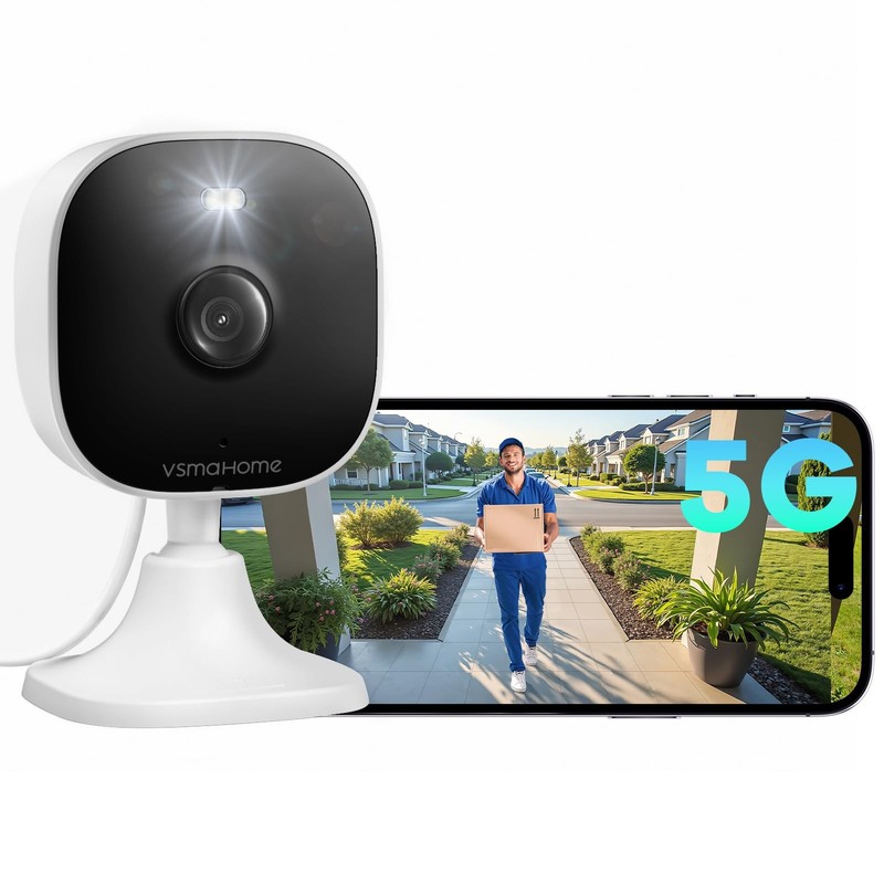 4MP Cameras for Home Security with Audio and Video, Outdoor Security Camera I…