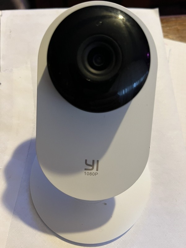 YI Home Camera, Wi-Fi IP Indoor Security SystemCloud Service Available (White)