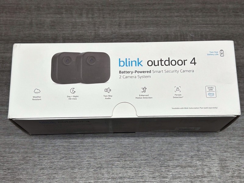 Blink – Outdoor 4 2-Camera Wireless 1080p Smart Security System | #D461