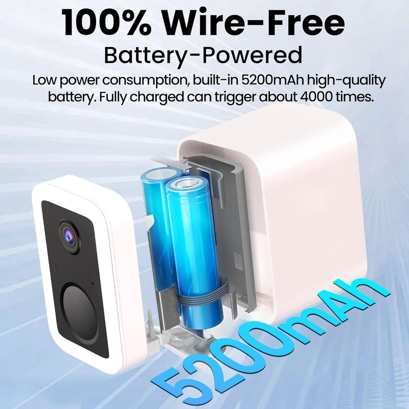 2K Wireless Outdoor Security Camera with AI Human Detection & Night Vision gallery