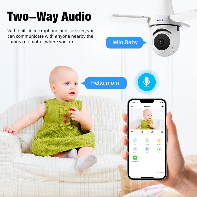 1080P HD Wireless Security Camera System Outdoor Home 5G Wifi Night Vision Cam gallery
