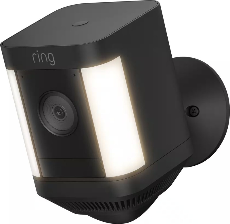 Ring – Spotlight Cam Plus Outdoor/Indoor Wireless 1080p Battery Surveillance …