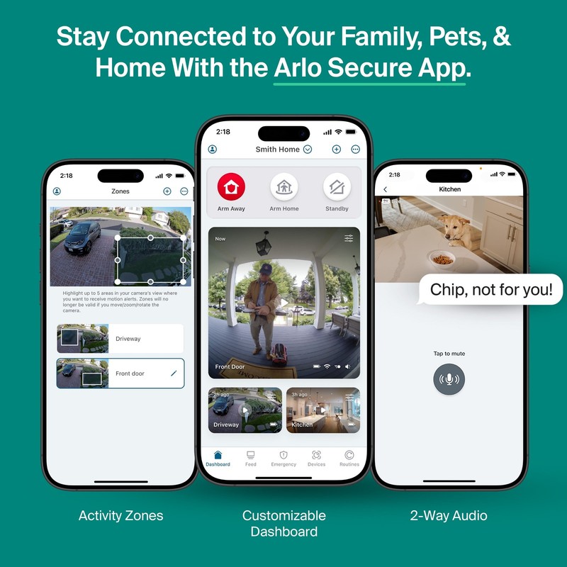 Arlo Essential Security Camera 1080p HD (3rd Gen, 2025 Release) gallery
