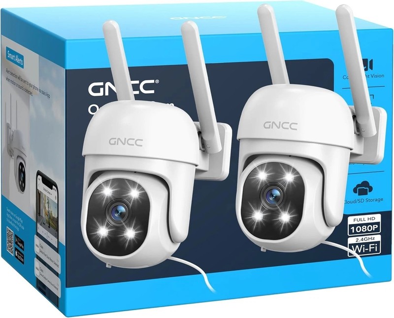 2.4GHz Outdoor Security Camera, 1080P Cameras for Home Security with Motion D... gallery