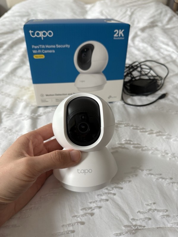 TP-Link Tapo C210 2K Resolution Pan/Tilt Home Security Camera – White