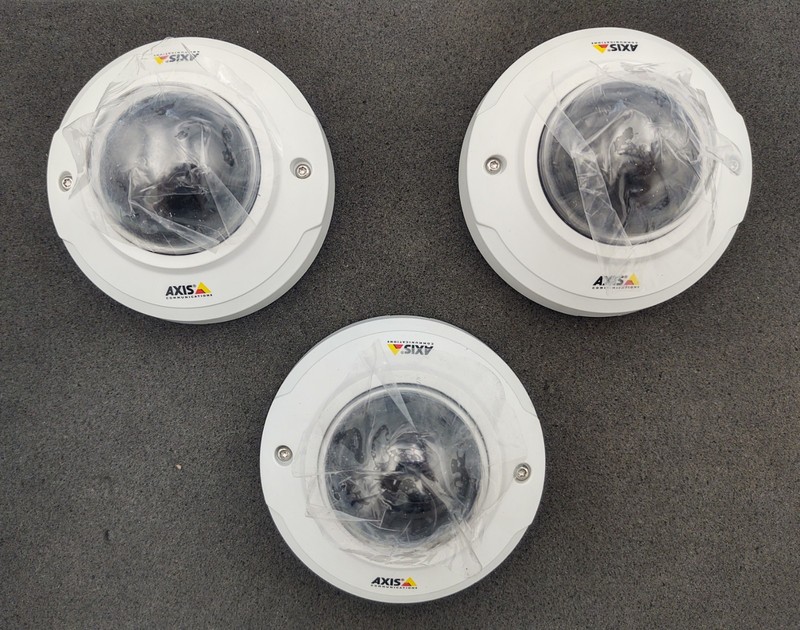 Lot OF 3 Axis Companion Dome V Power over Ethernet 44-57vdc Camera 0894-001-04 gallery
