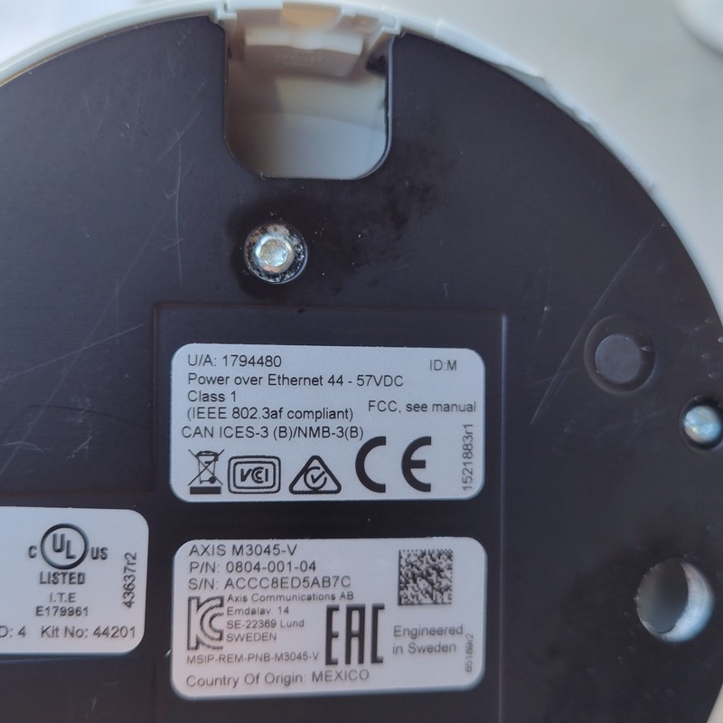 Axis M3045-V Network HDTV 1080P IP Mini Dome Security Camera***** gallery