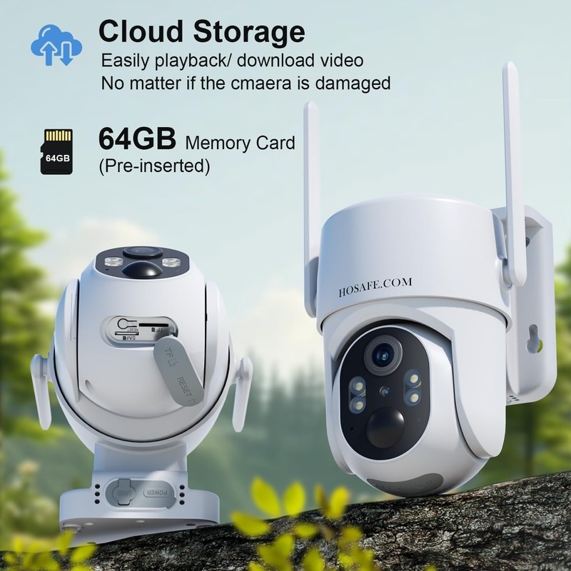 No WIFI Security Camera No Internet Needed, 4G LTE Cellular Security Camera Outd gallery