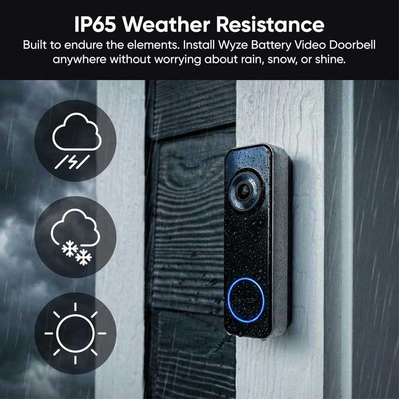 Timbre con camara video hd vision nocturna audio vias deteccion persona paquete gallery