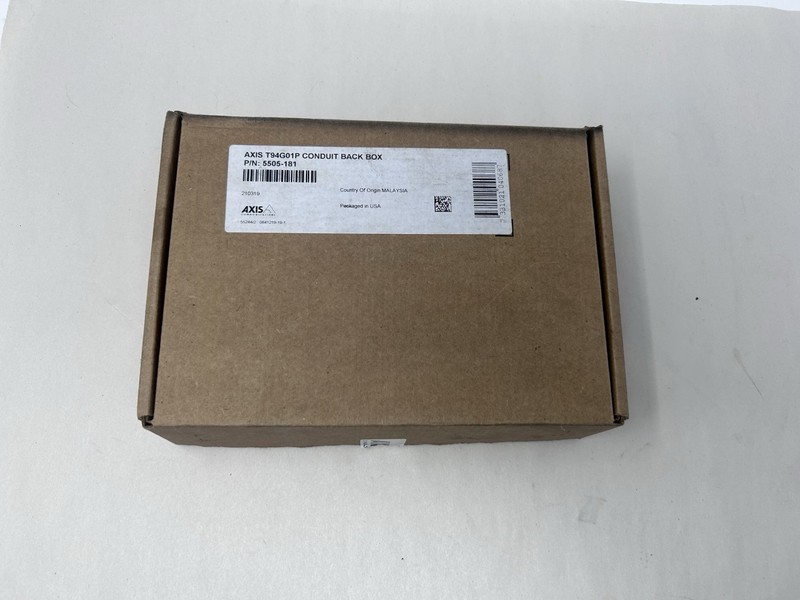 AXIS T94G01P 5505-181 Conduit Back Box