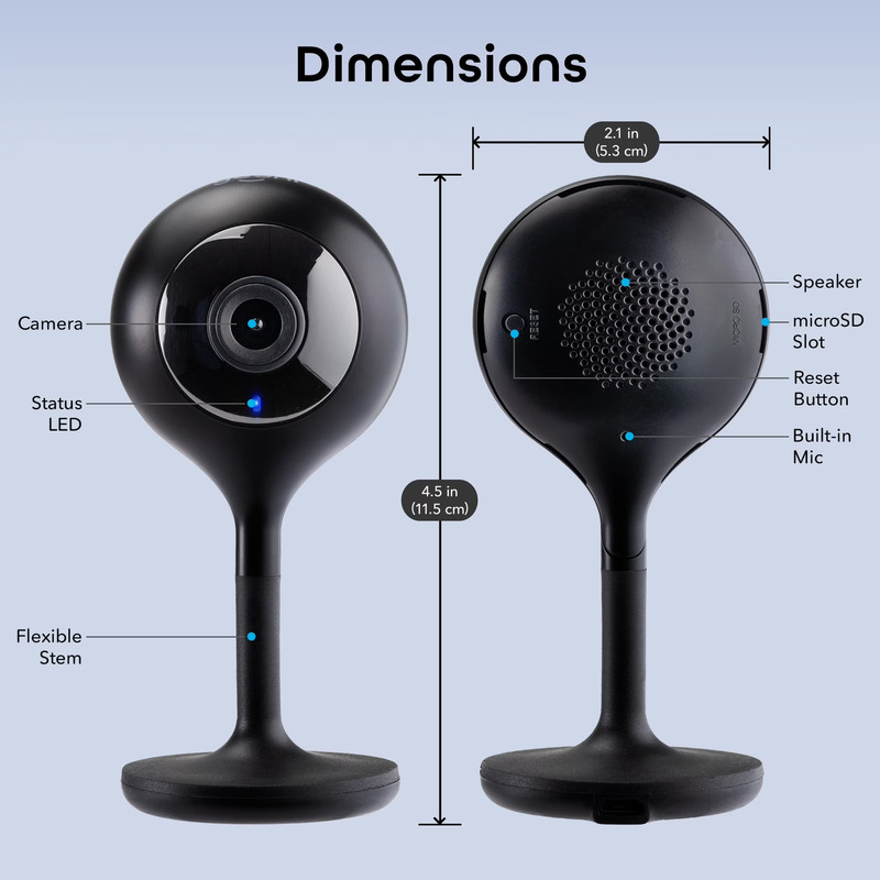 Look, 2 Pack, 2K Smart, and Wi-Fi Camera gallery