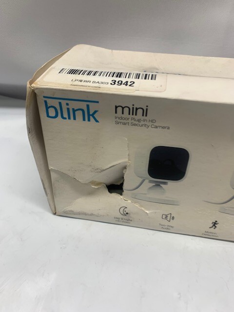 Blink Mini Indoor Plug-in HD Smart Security Camera 2pk Motion Detect 2-Way Audio gallery