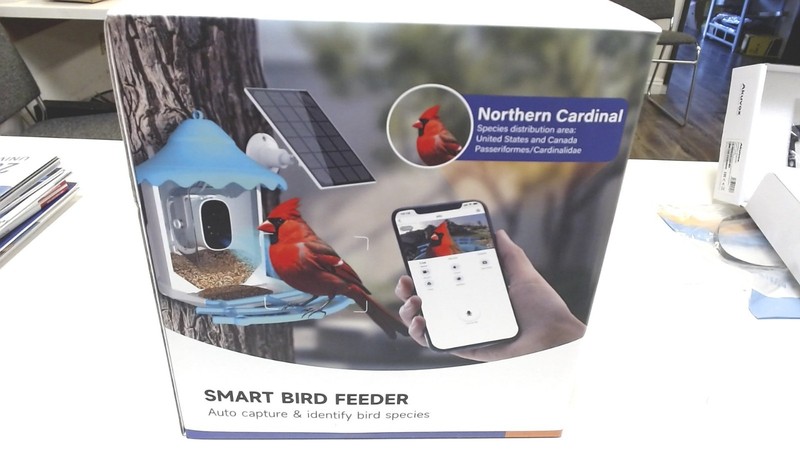 Cinmoore CM-P2U Smart Bird Feeder Solar Wifi gallery