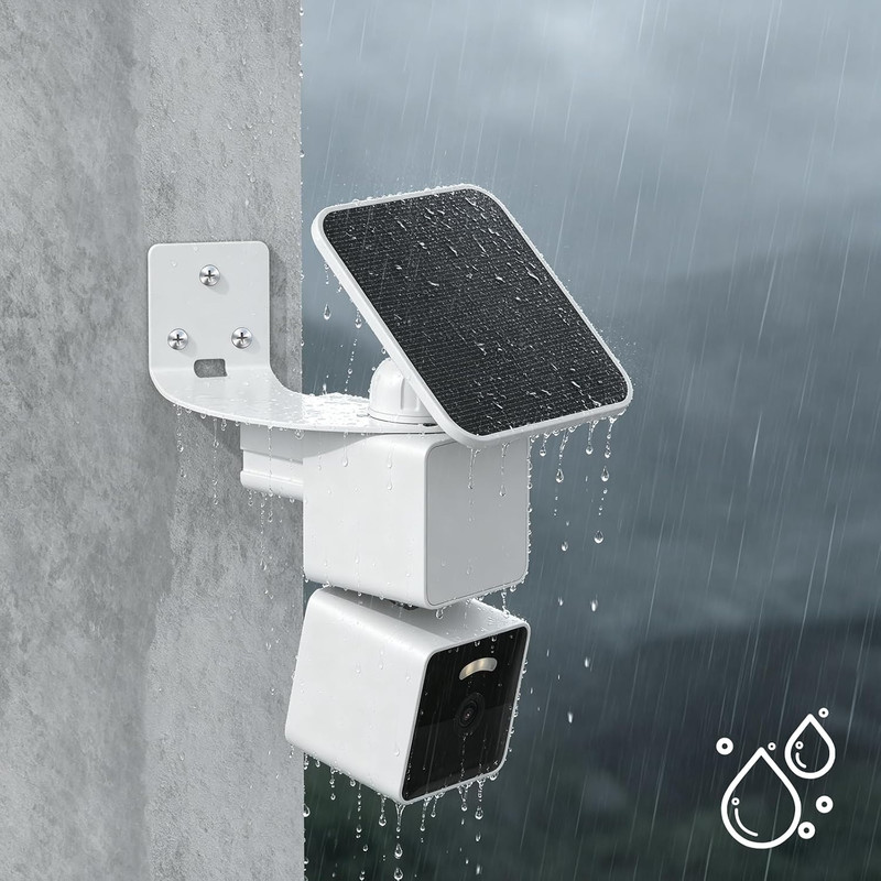 Corner Wall Mount Bracket for WYZE Solar Cam Pan ,Wyze Cam Pan V3/Cam V4,Eufy gallery