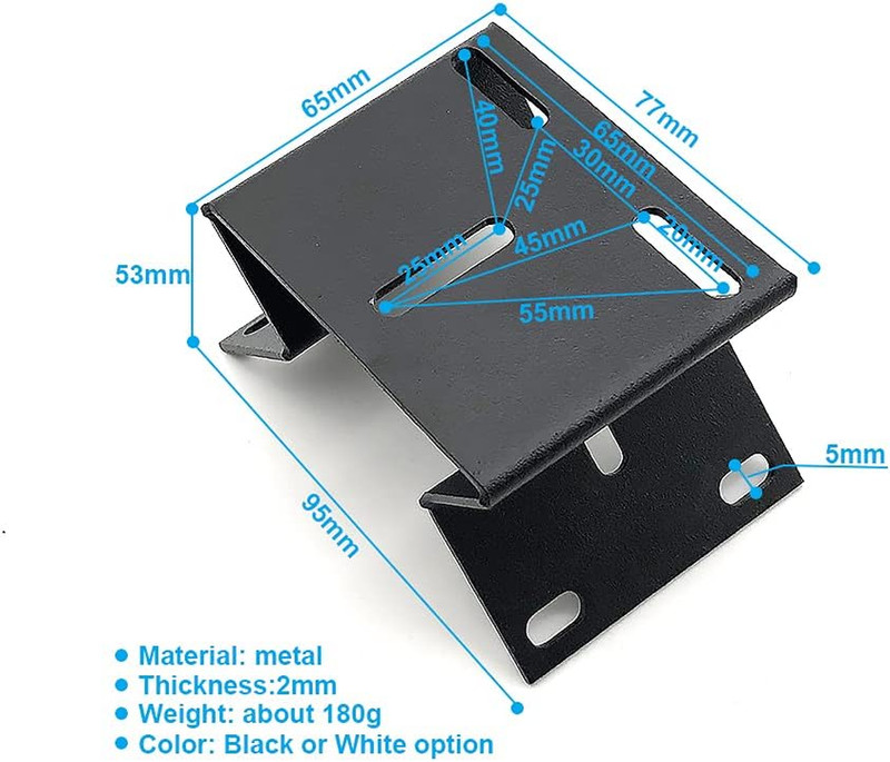 Owlcat CCTV Video Surveillance Camera Mounting Bracket Vertical Wall Corner gallery