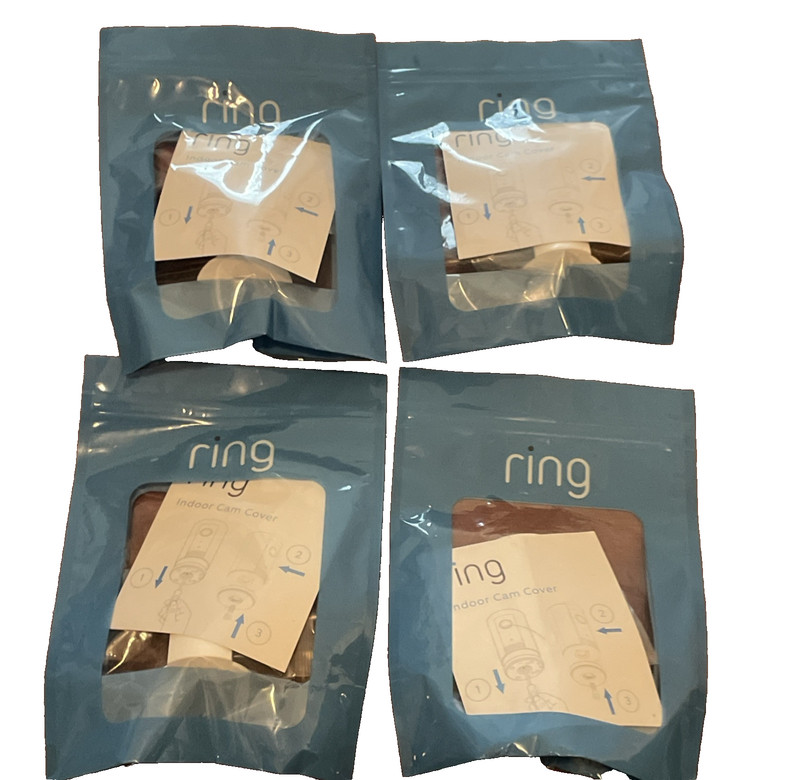 RING Indoor Cam Cover Security Camera Cover – Lot of 4 – NEW